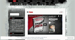 Desktop Screenshot of blottingoutgod.com